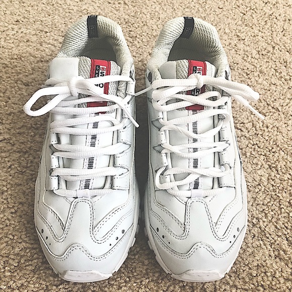 Skechers Shoes Skecher Energy Lace Up Sneaker White Extra Wide